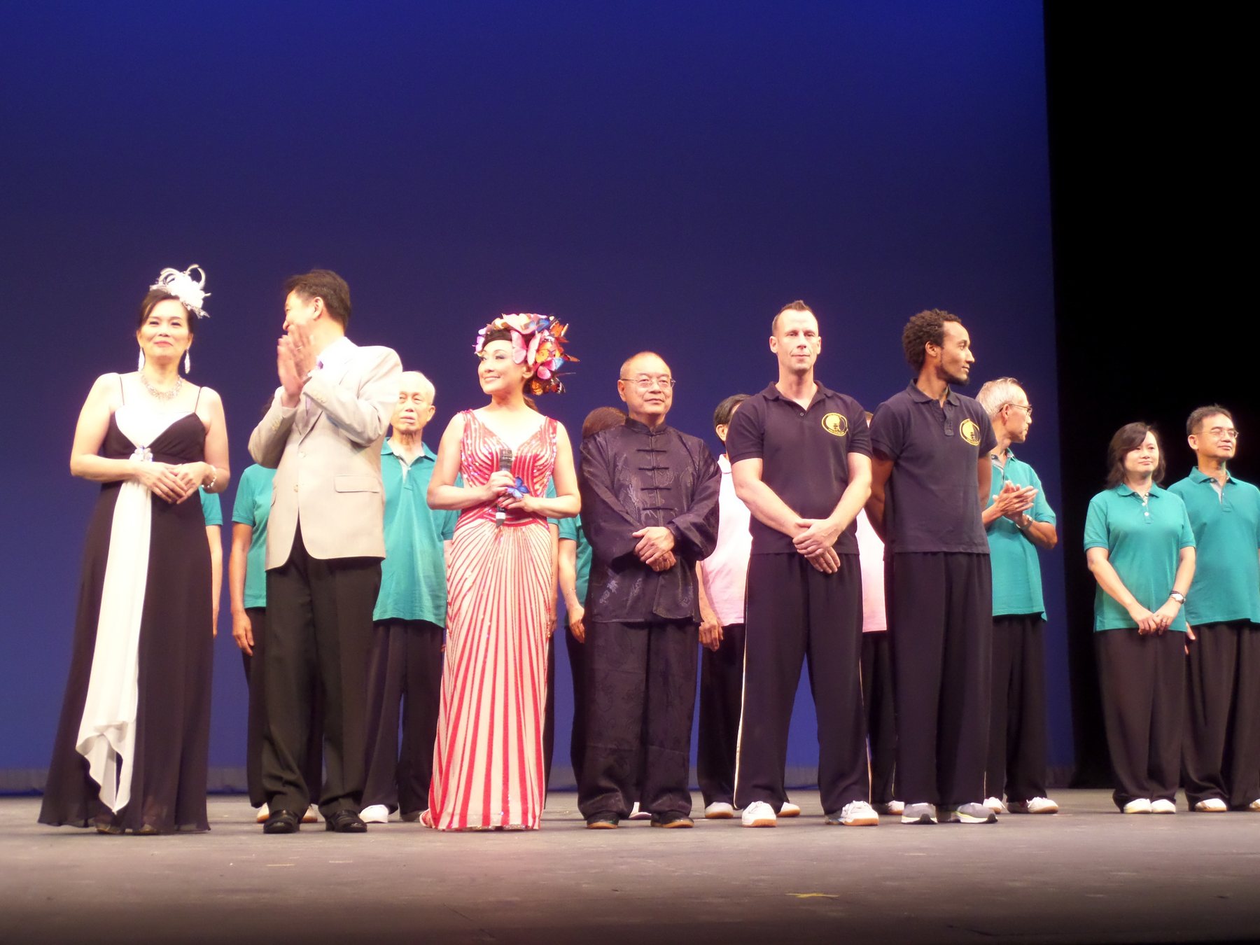 Démonstration à l'Opéra de Yuen Long en 2014