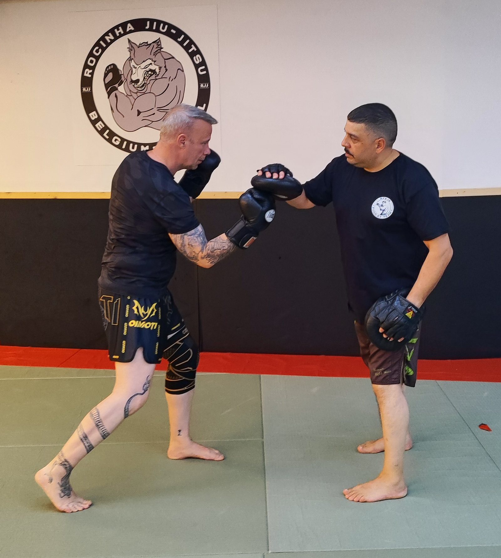 Entraînement de boxe avec Youssef Afkir en 2025
