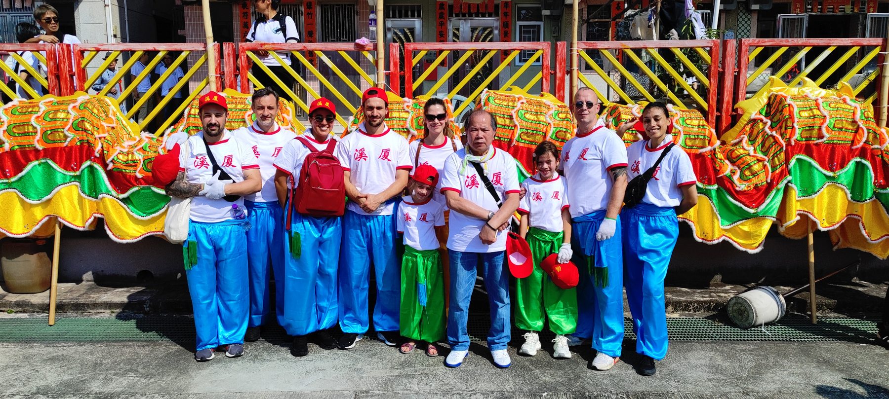 Célébration de la famille Tang à Hong Kong