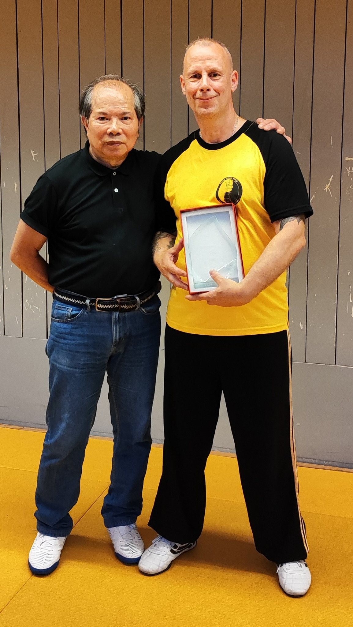 Sifu De Beil avec Tang Hau Min en 2025