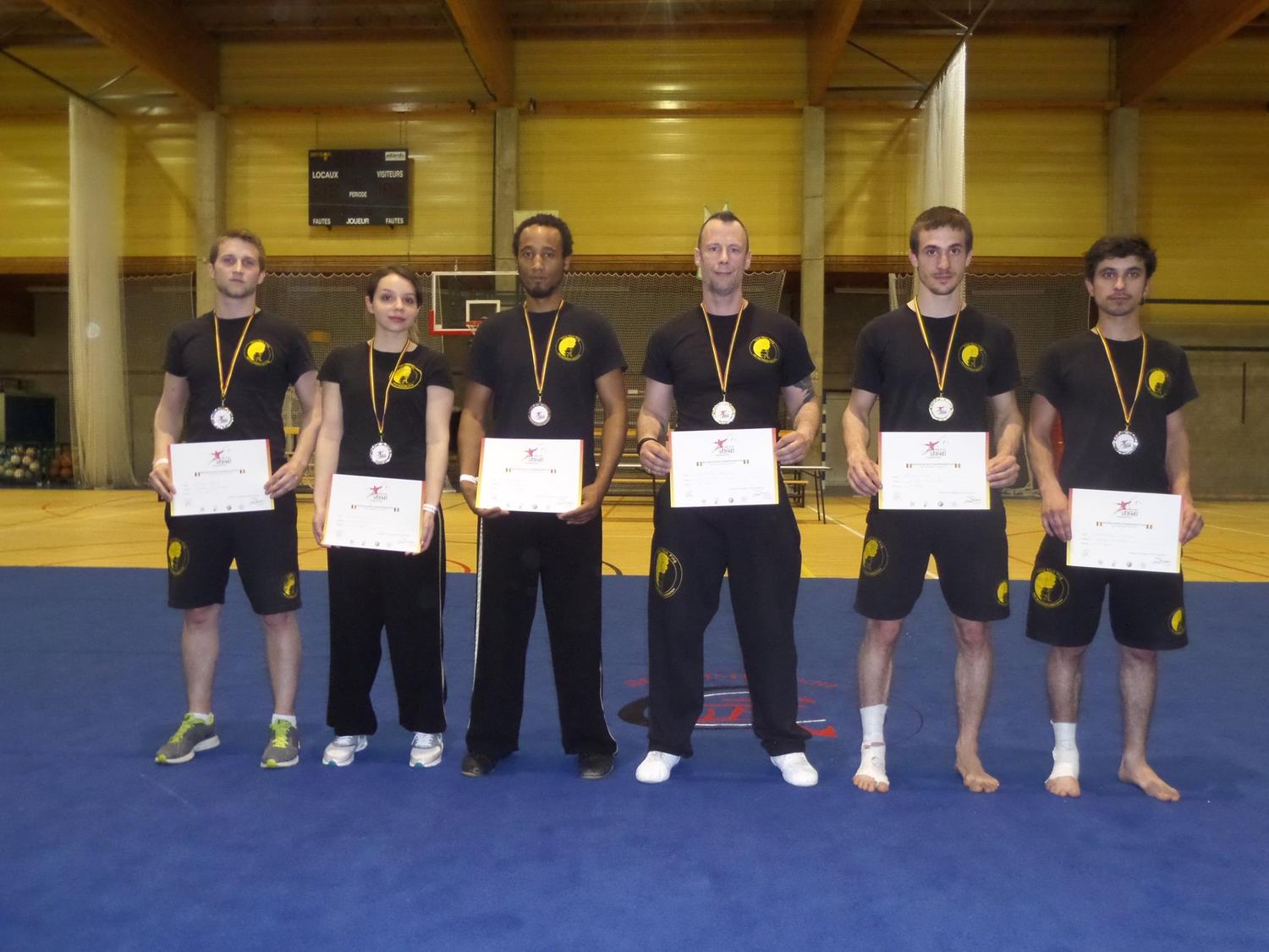 Sifu De Beil en démonstration de Wing Chun